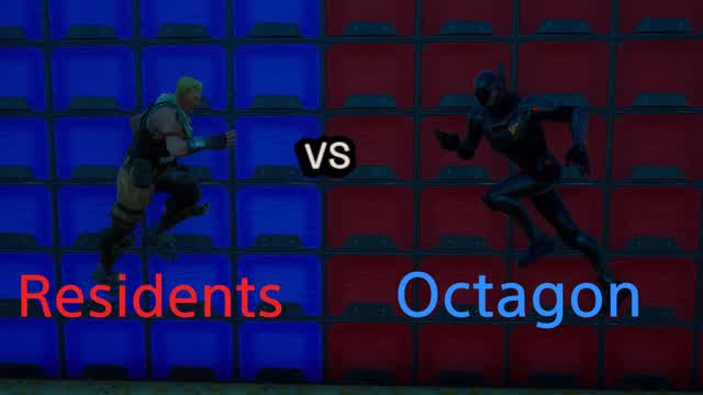 Residents vs Octagon (Red vs Blue)