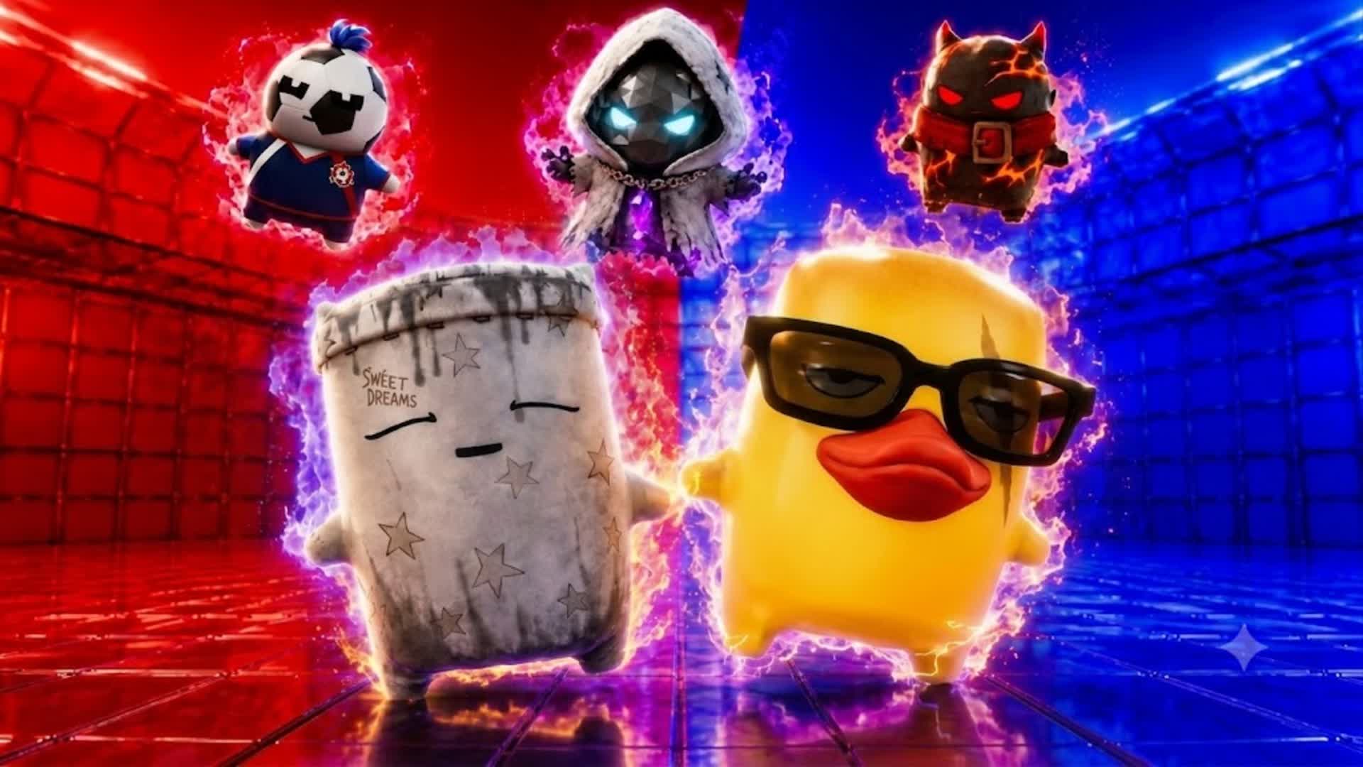 RED VS BLUE SWEET DREAMS
