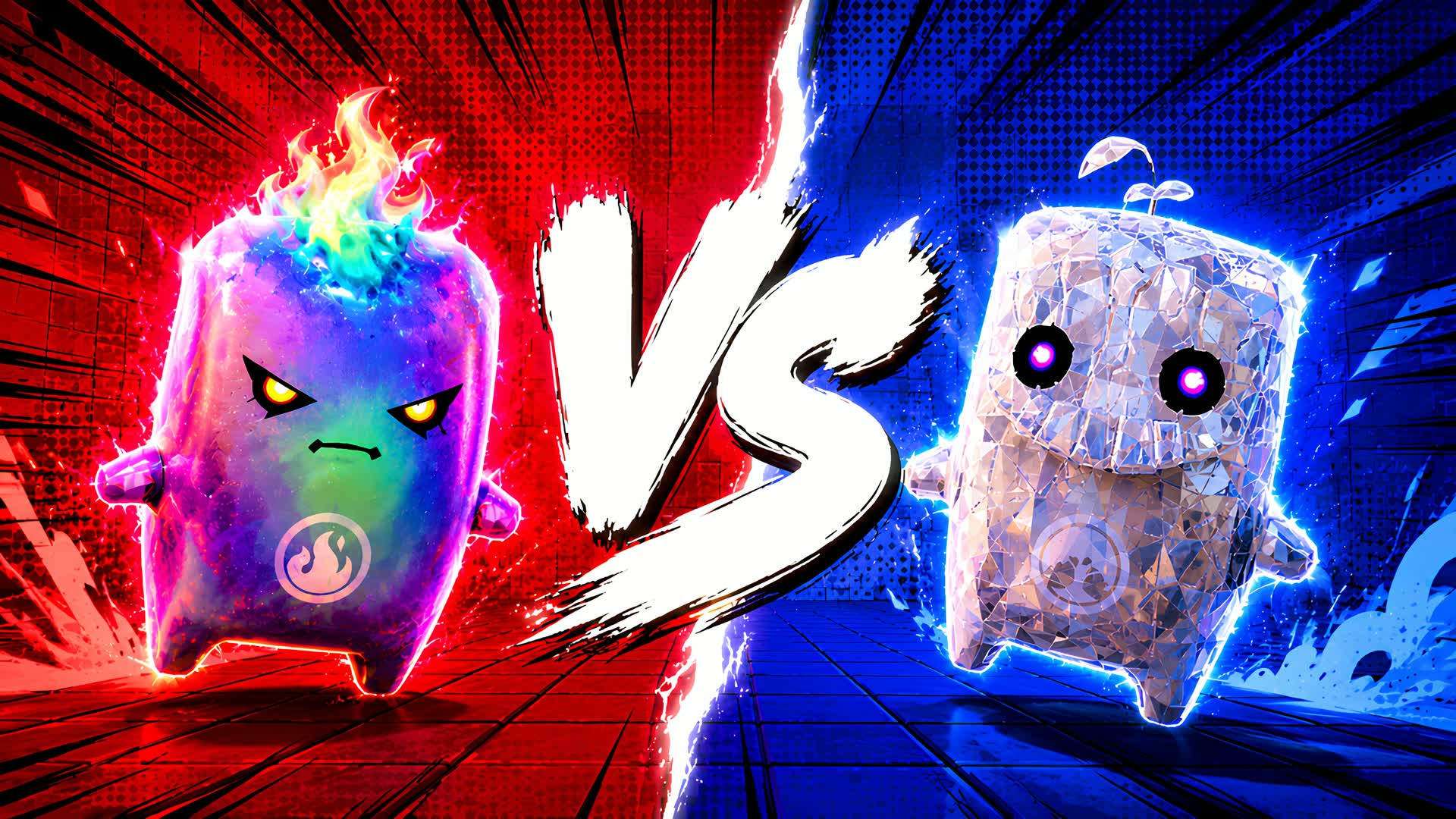 FIGHT ALTE RED VS BLUE 🔴🔵