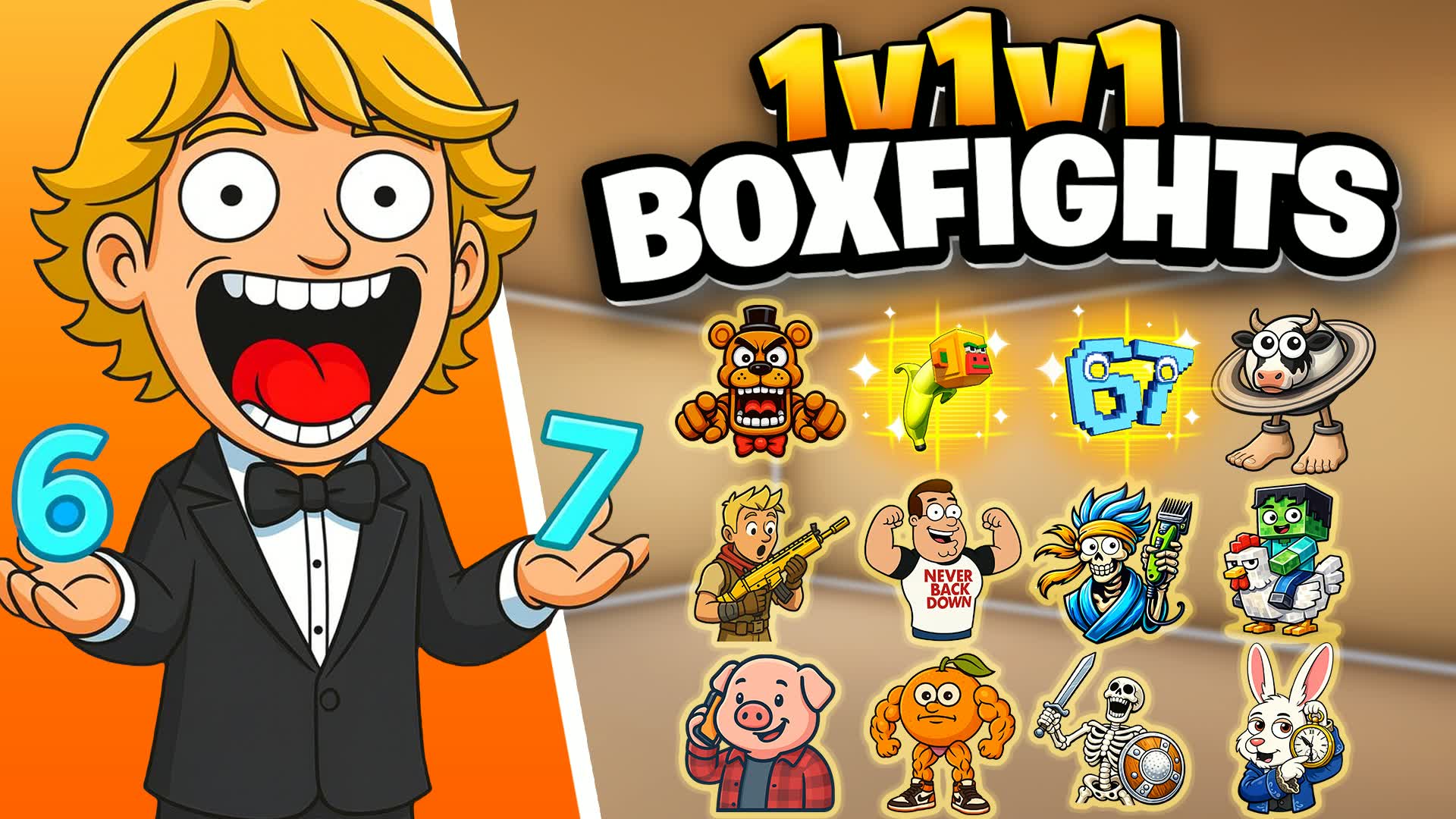 1v1 BOX PVP - ボックスファイト(ボックス)