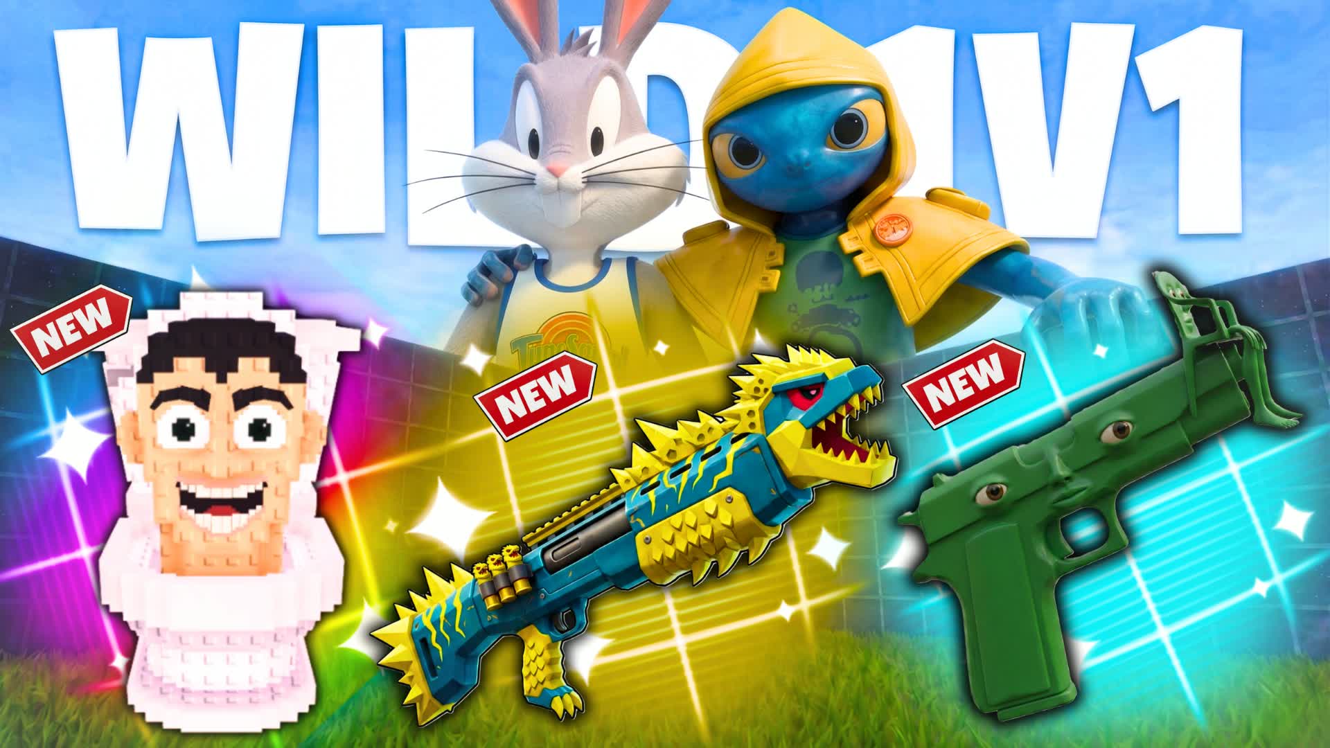 ワイルド 1対1 - 全銃器&全乗り物 自由対戦