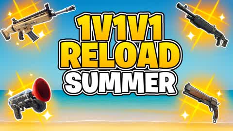 1v1v1 Summer Reload 🌊 GUN GAME FFA