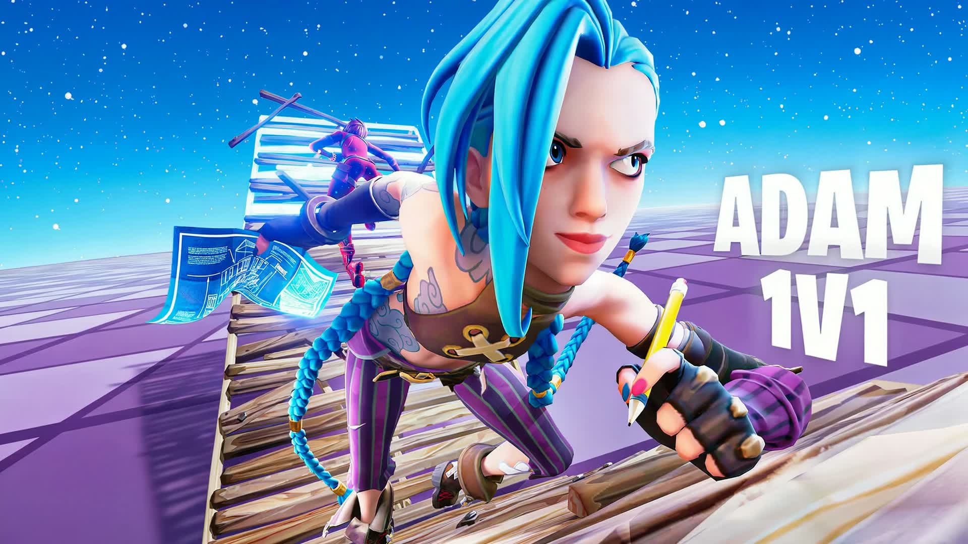 ADAM 1v1 Build Fights (200 Pump)