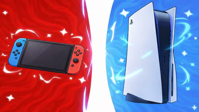 KPOP PS5 VS SWITCH RED VS BLUE 🔴🔵FFA