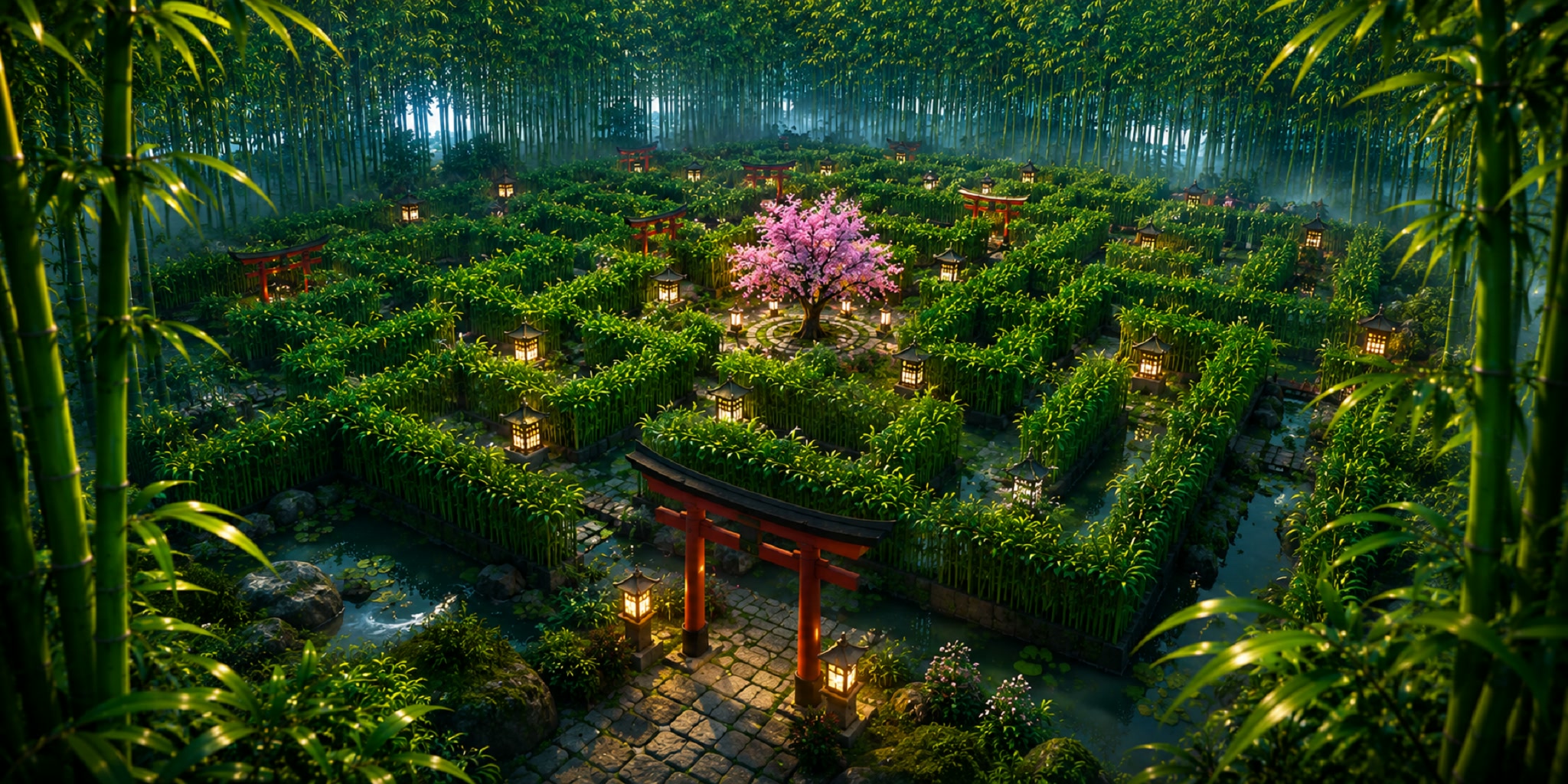 Bamboo Maze 🎋