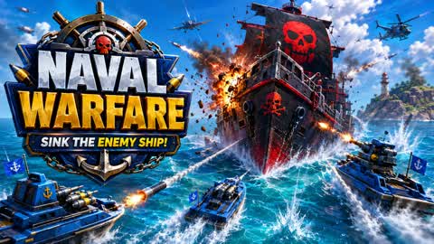 Naval Warfare: Sink the Enemy Ship!