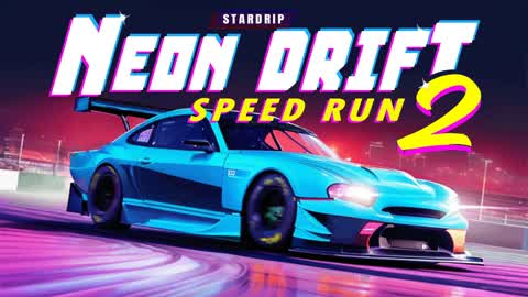 Neon Drift 2 Speed Run