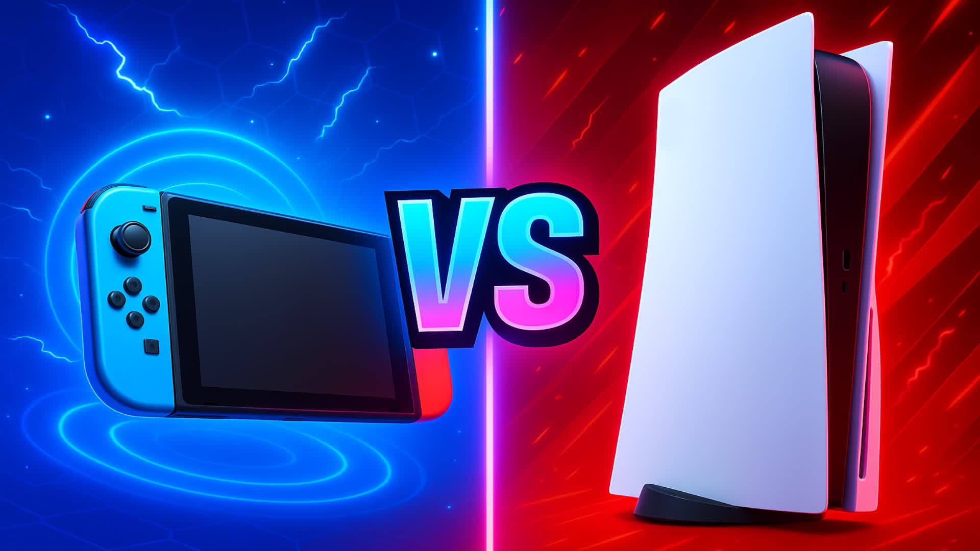 SWITCH VS PS5 ULTRA RED VS BLUE 🔴🔵