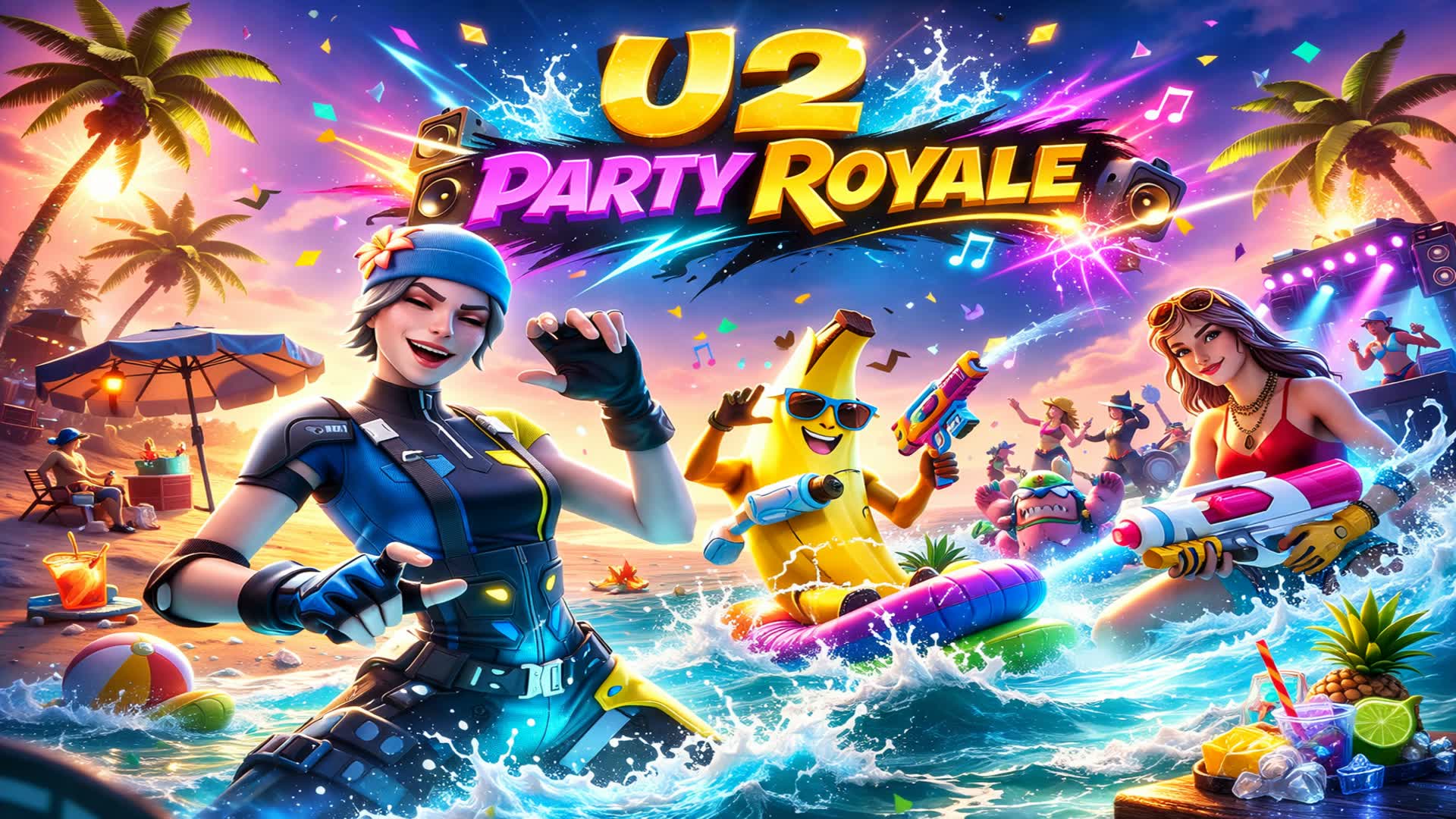 U2 PARTY ROYALE 2.0 - fortnite