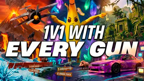FIGHT WILD 1V1 WITH EVERY GUN