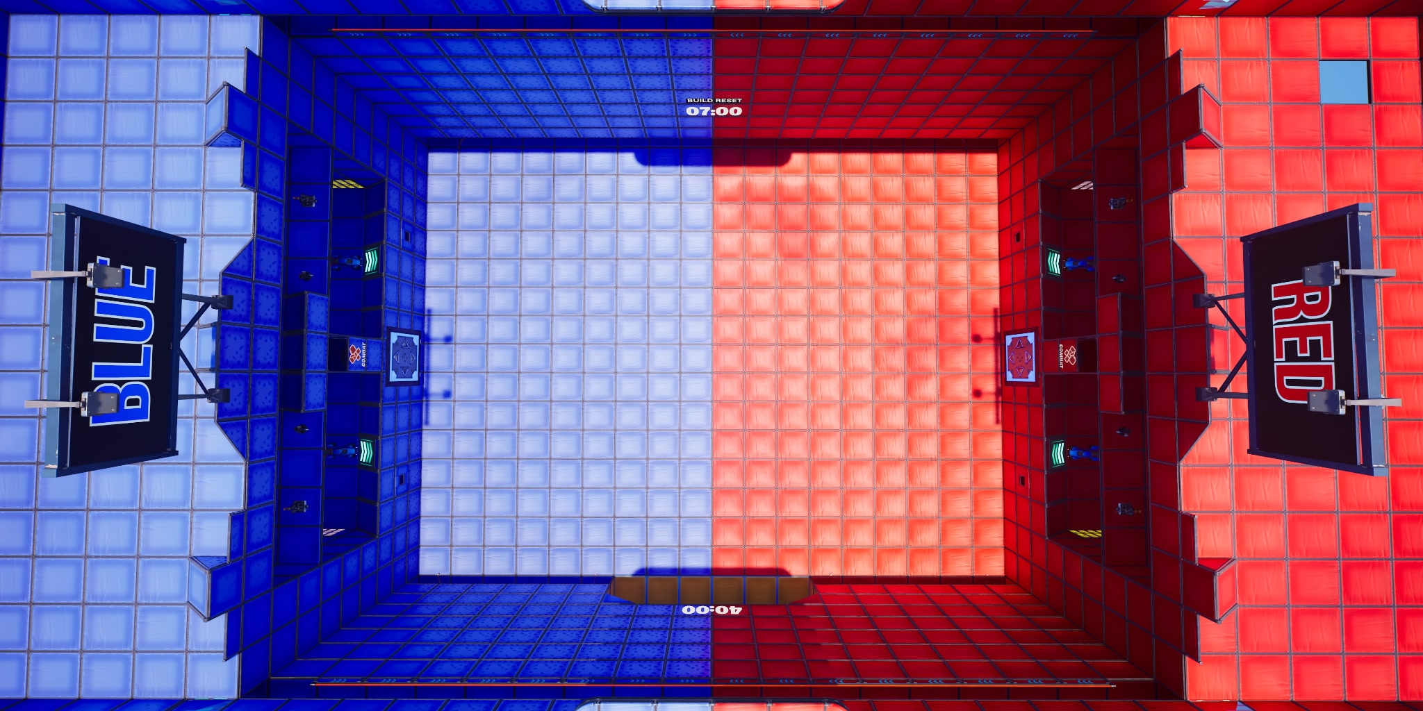 CRAZY RED VS BLUE