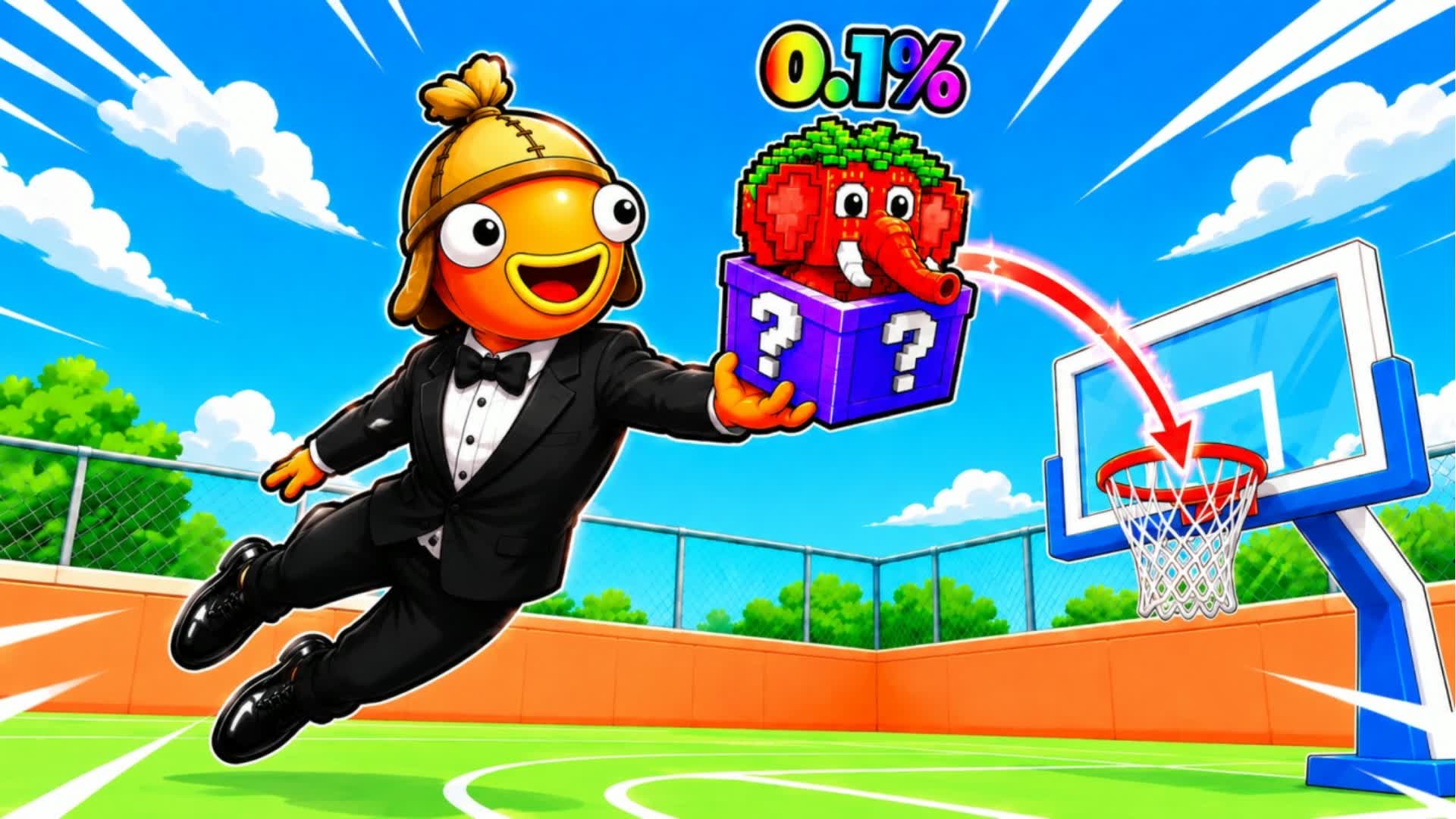 Throw A Lucky Block (BRAINROTS)