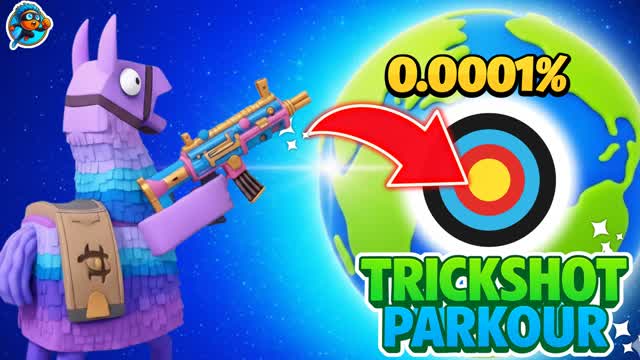 🌈LAMA TRICKSHOT PARKOUR 🎯150