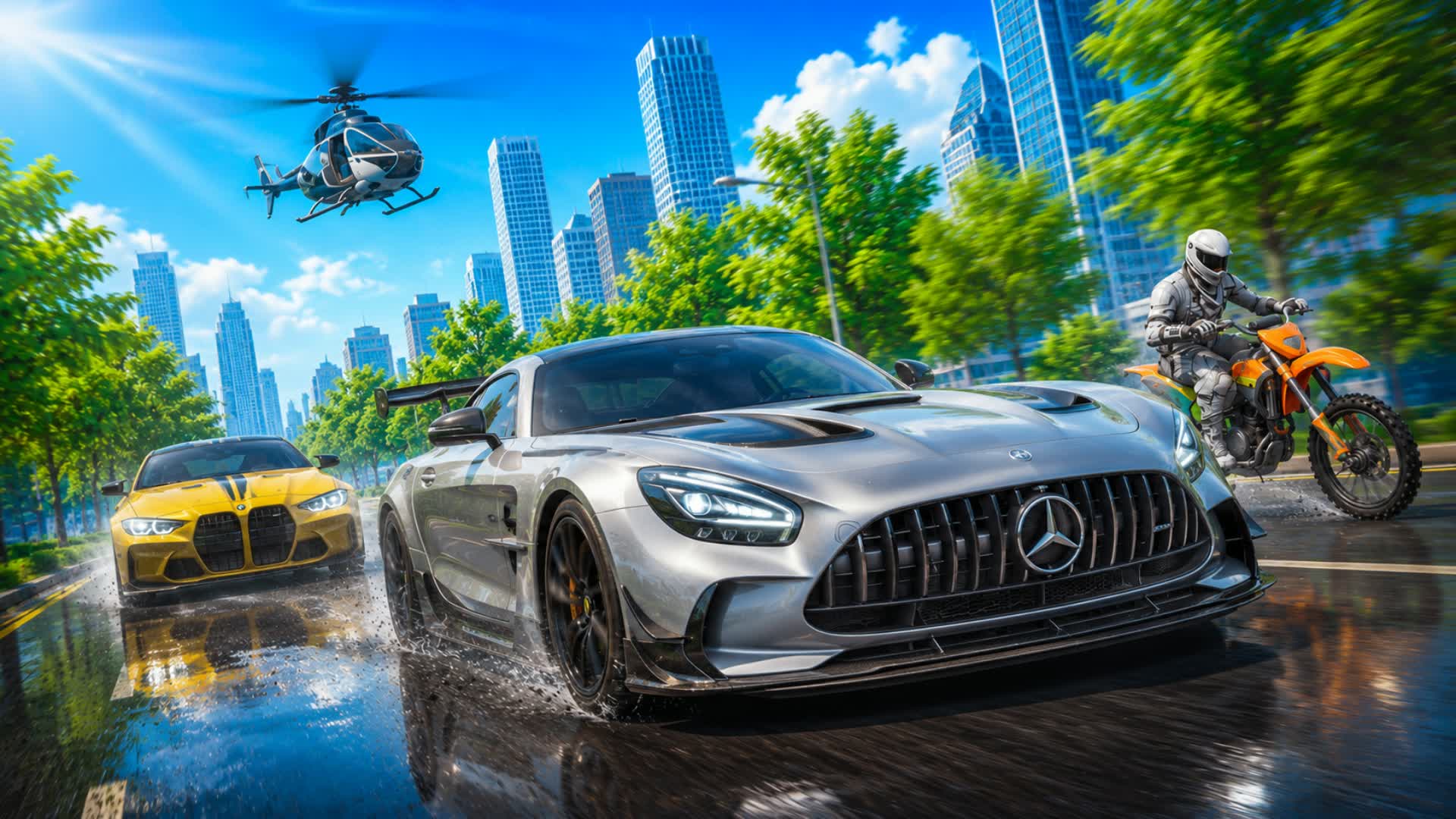 CITY DRIVING FFA 🏎️🧟UNC NUKE