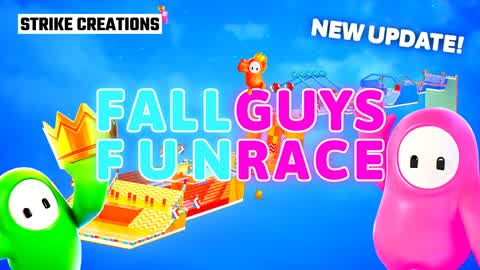🤣 FALL GUYS FUN RACE 🏁