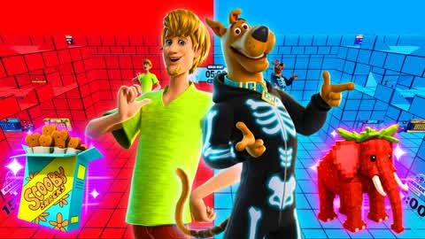 SCOOBY DOO RED VS BLUE MEGA HALLOWEEN🎃