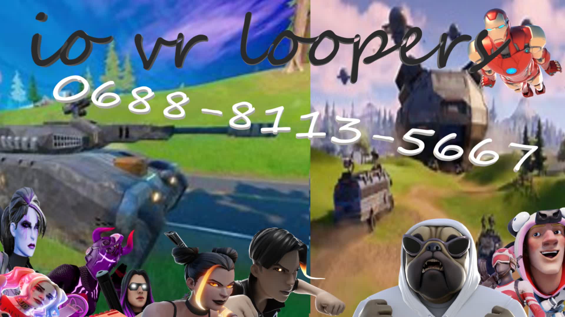 Loopers Map Io vr loopers 0688-8113-5667 by itsflipper - Fortnite Creative Map Code ...