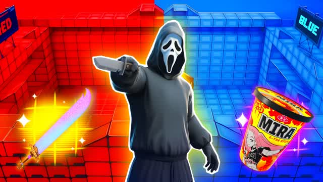 GHOSTFACE RED VS BLUE 🔴🔵ANDRY