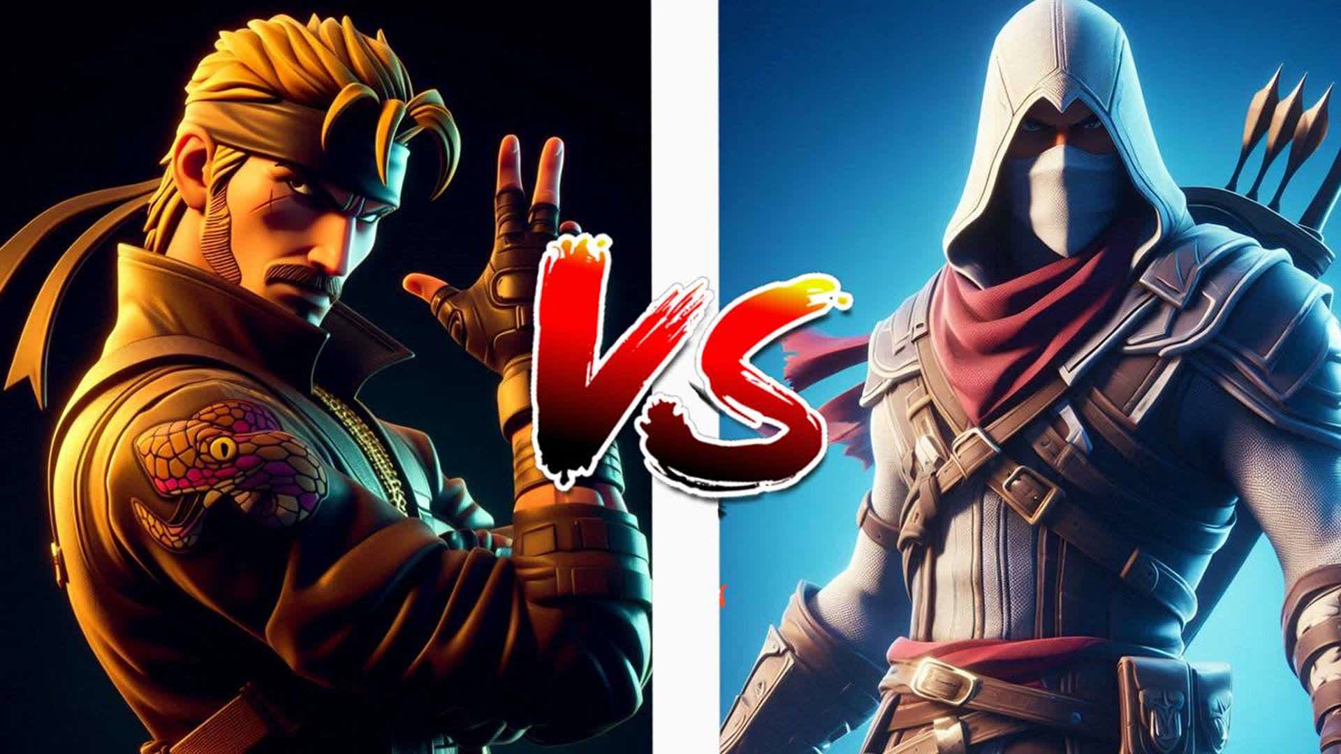 🔵SOLIDSNAKE VS ASSASIN🔴
