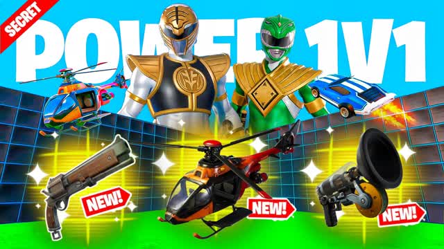 POWER 1V1 đȘ ALL GUNS & VEHICLES đŻ FFA