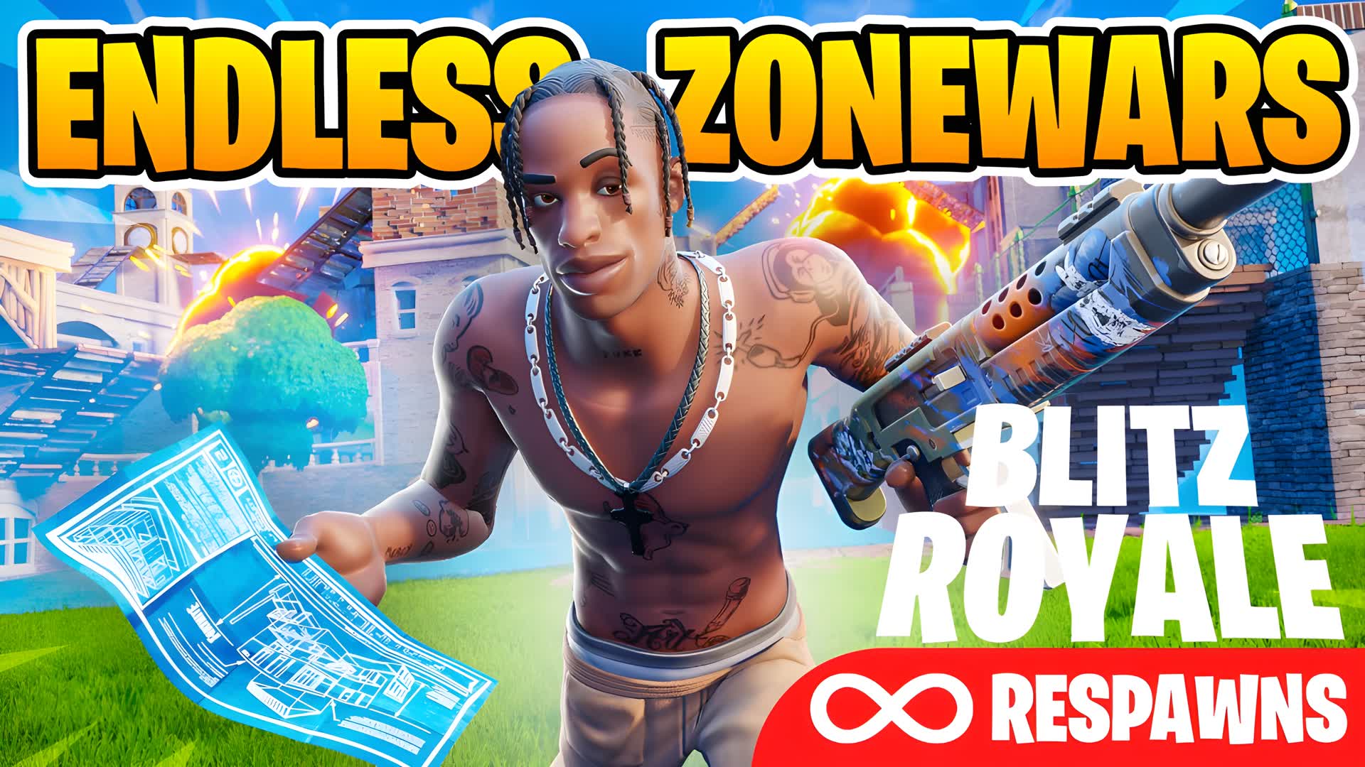Endless Zonewars [BLITZ ROYALE SOLO]