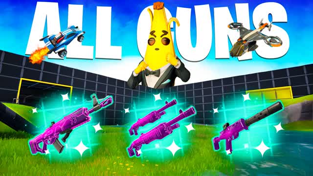 INSANE FFA 1V1-ALL GUNS DRIVES & TERRAIN