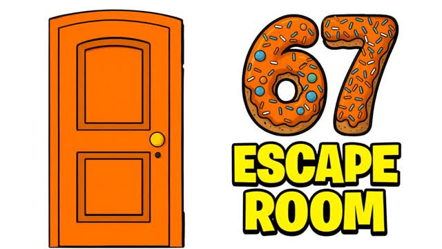 67+ ESCAPE ROOM🚪FALL GUYS