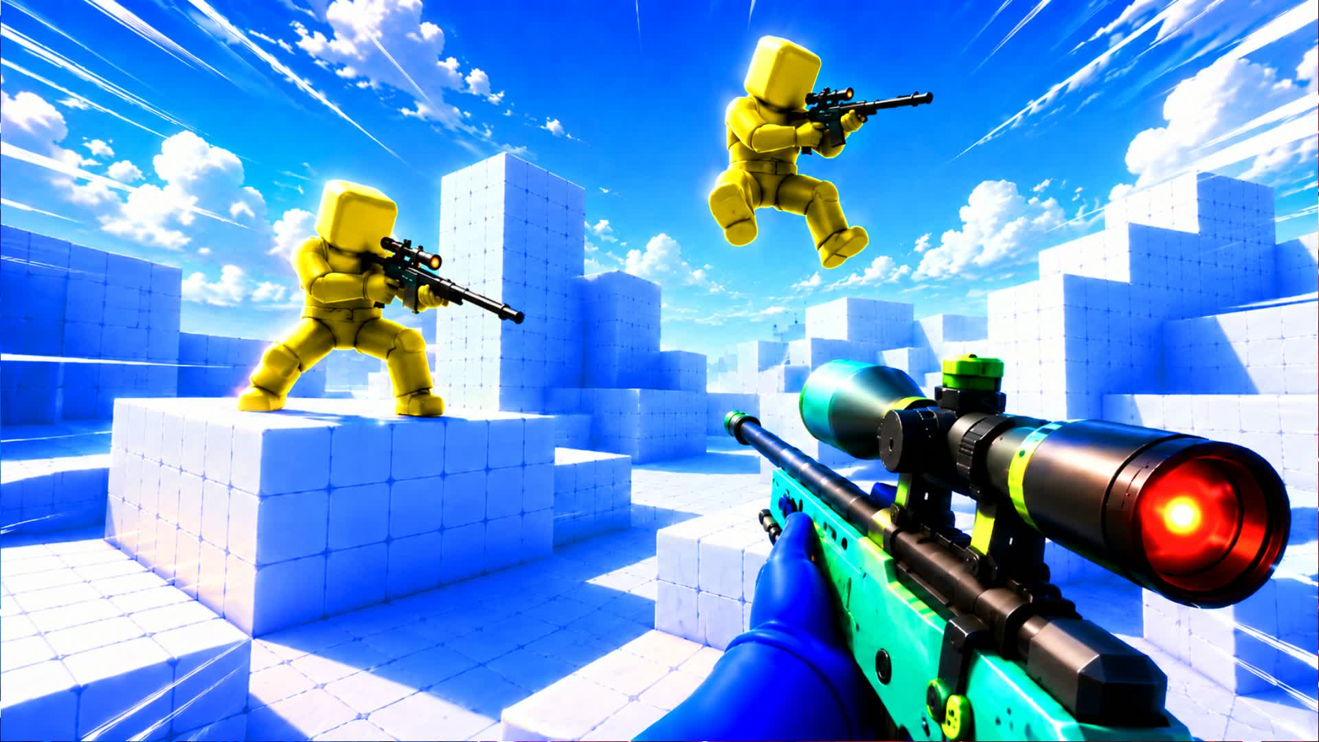 RED VS BLUE 9477 MEGArivals rvb 10VS10
