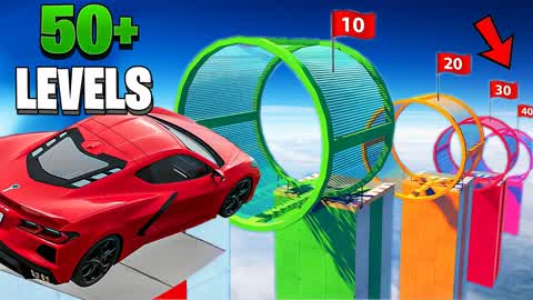 🌈FUN OBBY CAR PARKOUR🌈