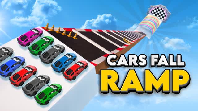 🚀Cars Mega Fall Ramp 🚀