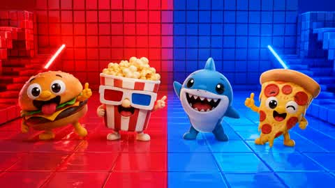 BLUE VS RED 🔵🔴SPRITES