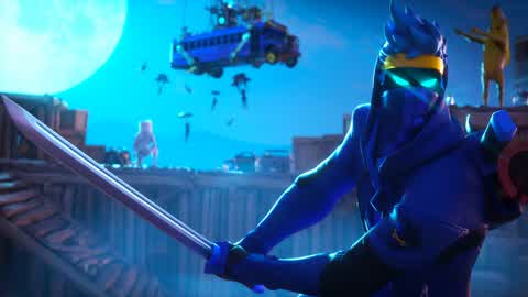1v1build fights neon ninja