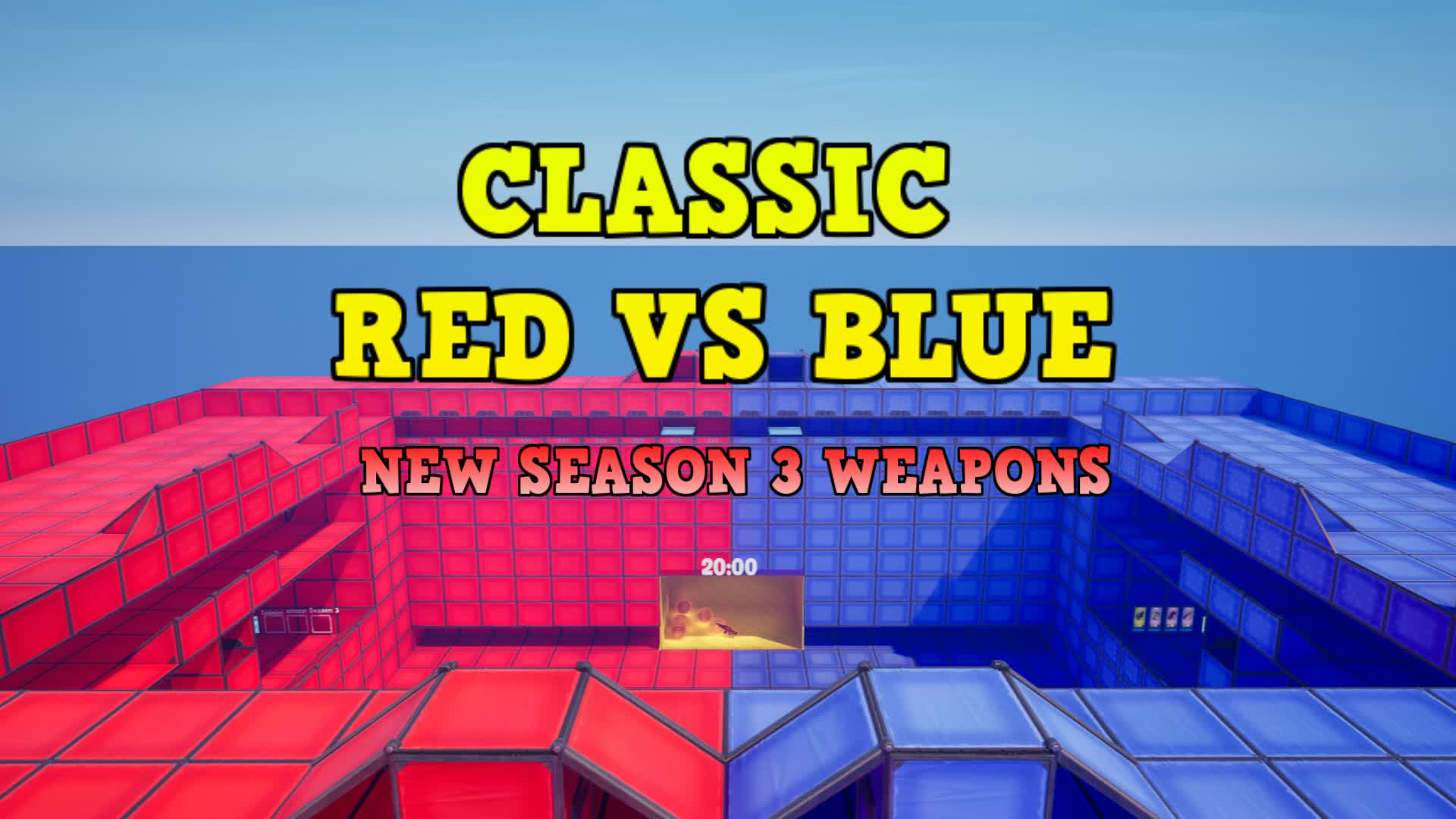 CLASSIC RED VS BLUE 🔴🔵