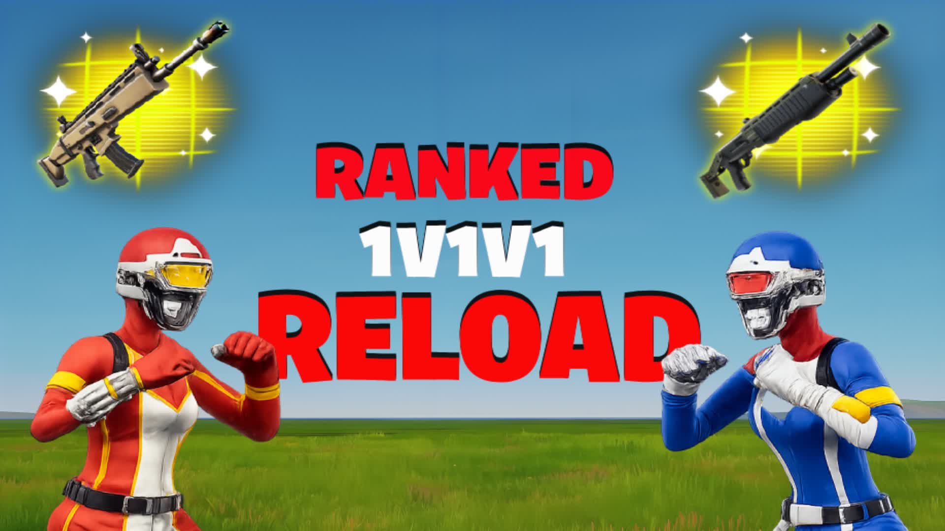 CRAZIEST 1v1v1 RELOAD Ever!! 🔥