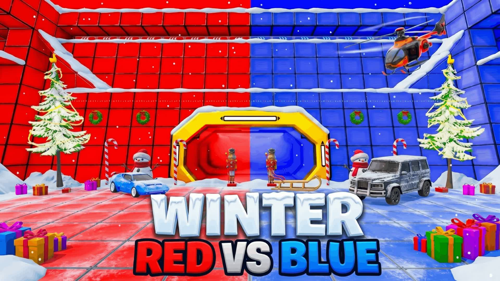 WINTER RED VS BLUE 🔴🔵