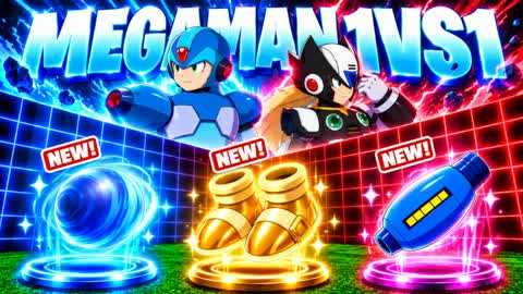 MEGAMAN 1V1 FFA - TUTTE LE ARMI E I VEICOLI 67