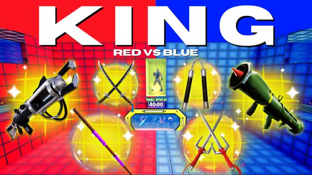 KING 🔴 RED VS 🔵 BLUE