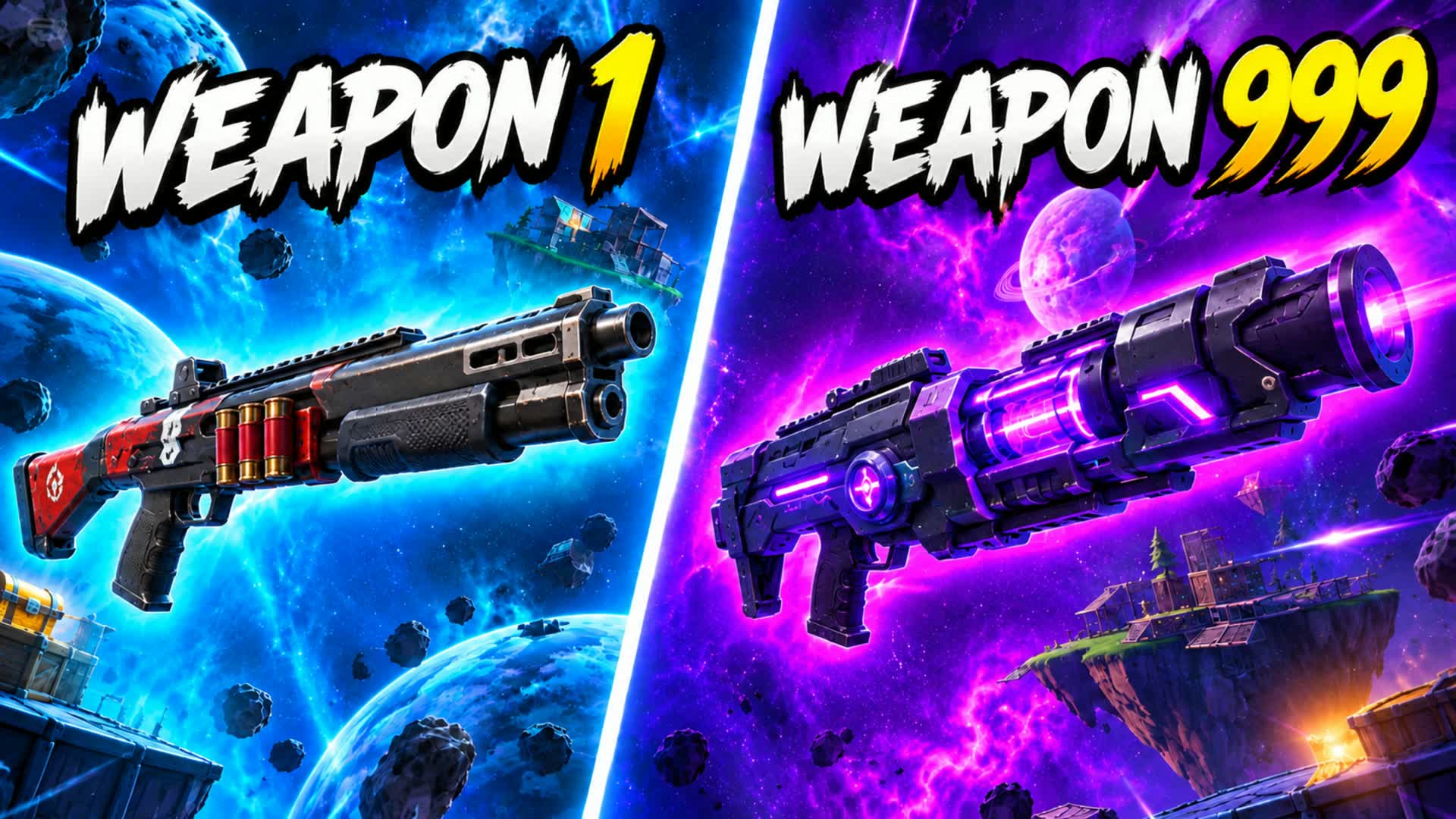 👽 GUN GAME 🔫 SPACE ONE SHOT