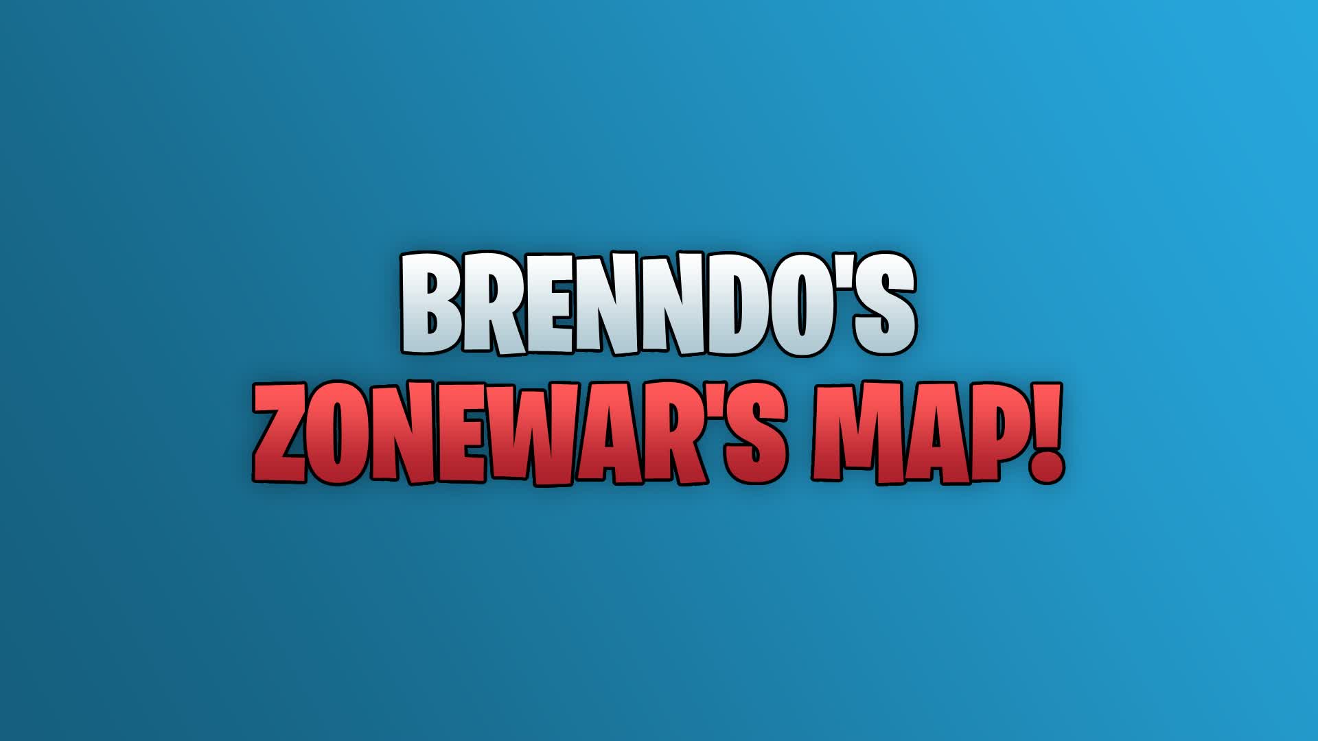 Brennd0's Zonewars Map!