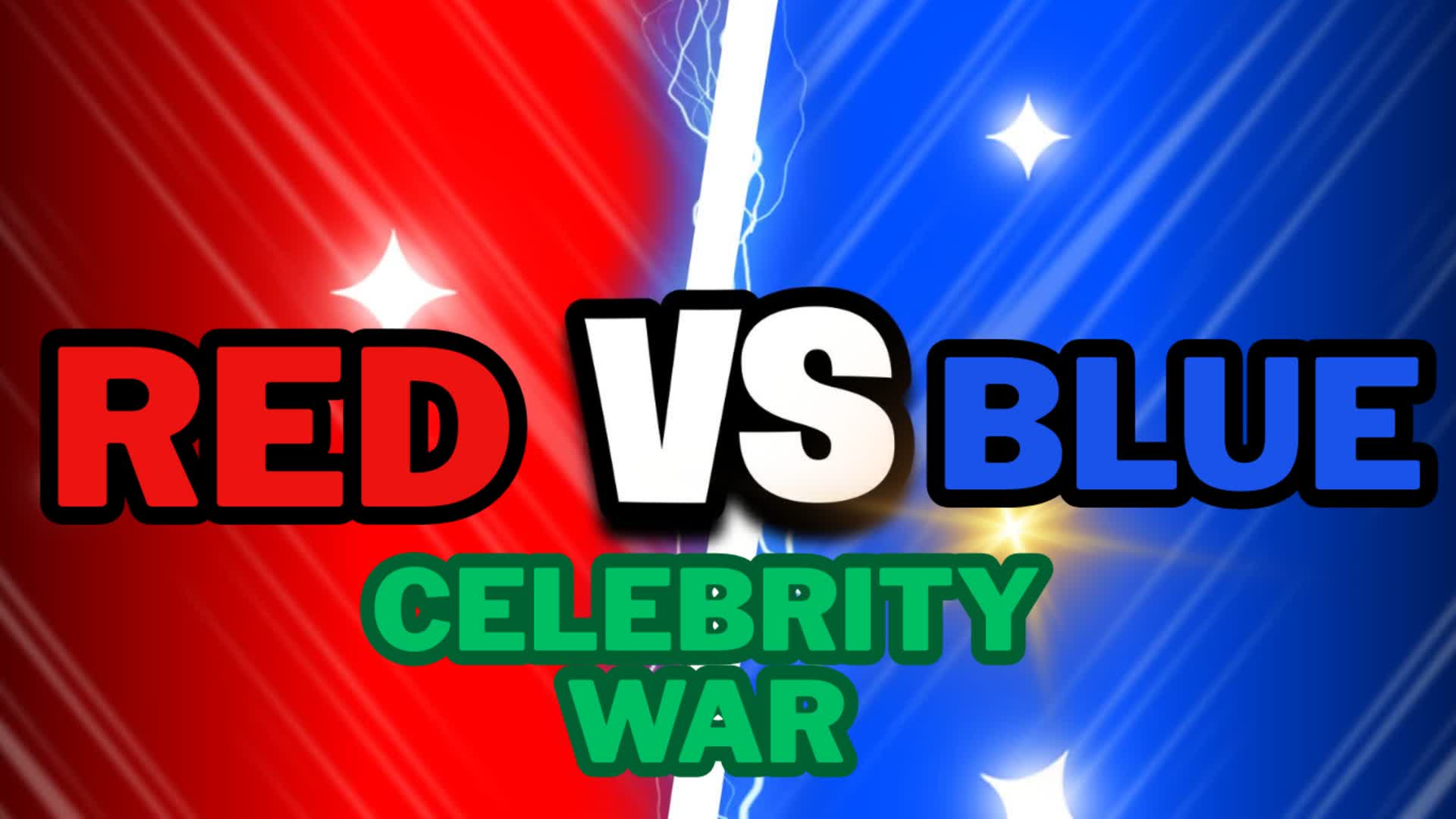 Red vs Blue Celebrity War