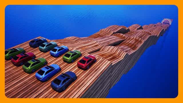 🚗CARS WOODEN MEGA RAMP