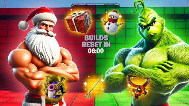 Grinch vs Santa 🟢🔴