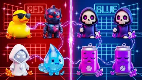 RED VS BLUE UPDATED NEW MAP