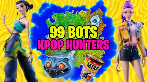 99 BOTS👑 GUN GAME 👑 KPOP DEMON HUNTERS