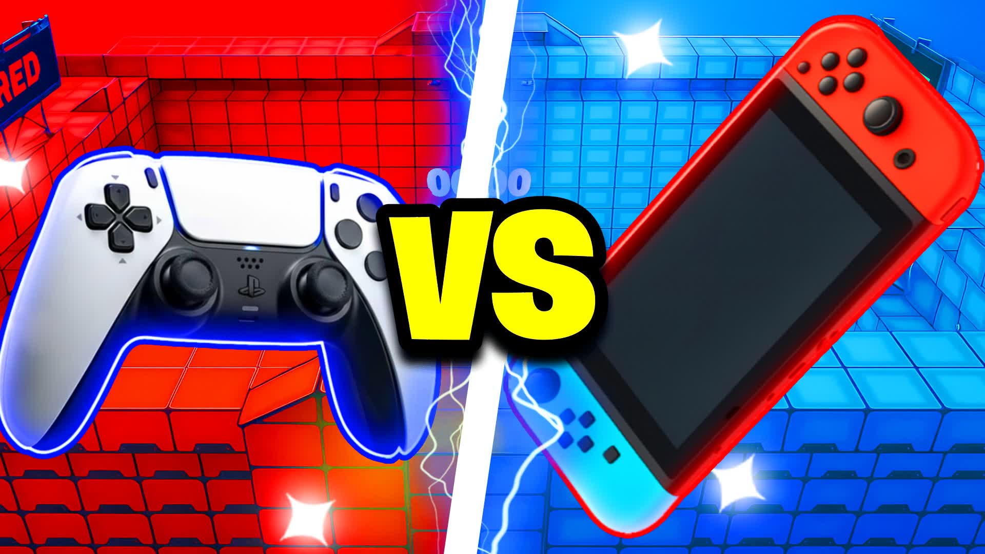 CRAZY SWITCH VS CONSOLE 🔴🔵 MBARKO