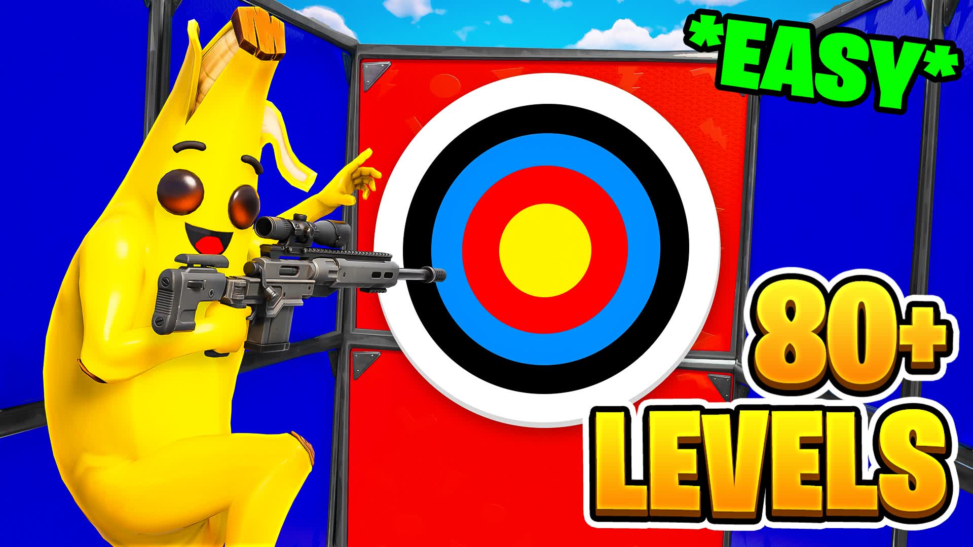 Super Easy Trickshot Parkour 80+🎯 7363-7780-5848 by renju