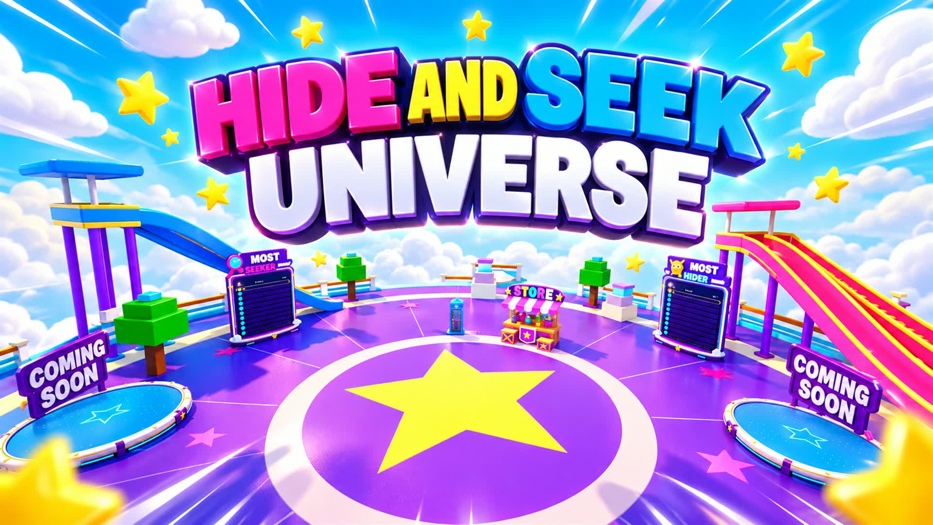 Hide and Seek Universe