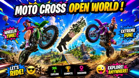 🏍Waffenspiel mit Moto-Cross-Element in offener Welt
