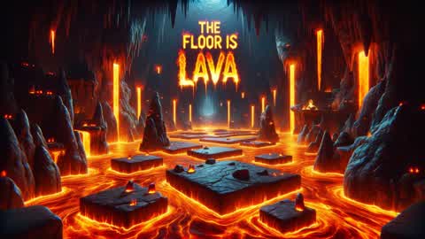🔥BUILD FIGHT THE FLOOR IS LAVA