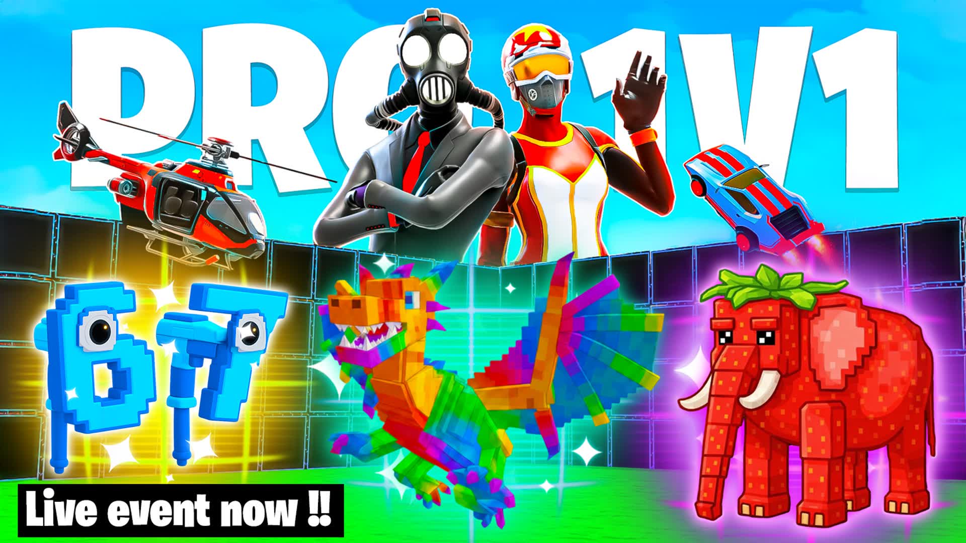 Pro 1v1 All Guns جميع الأسلحة